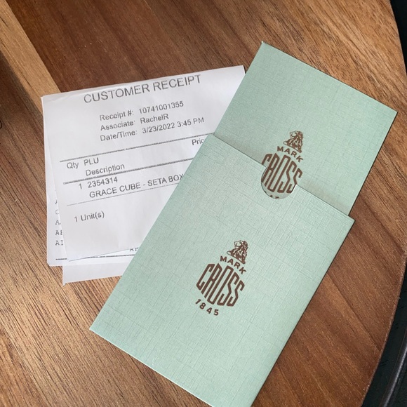 Mark Cross Grace CUBE BOX Bag Beige NEW Leather Cross Body Mini Bag AUTHENTIC 🥰 - Picture 12 of 14